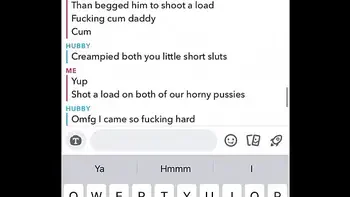 Sexting and Cuckolding Husband on Snap chat
