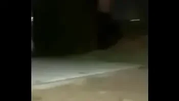 Naked in chastity cage left handcuffed in public