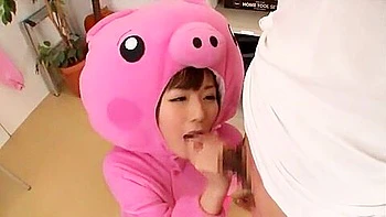 Fabulous Japanese model Makoto Matsuyama in Best Blowjob JAV video