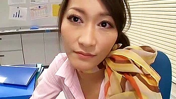 Fabulous Japanese girl Aoki Misora in Incredible POV, Secretary JAV movie