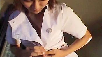 Exotic Japanese model Anna Kaneshiro in Crazy Nurse, POV JAV scene