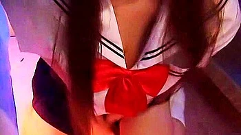 Incredible Japanese model Ai Sayama in Exotic Blowjob JAV clip