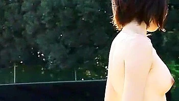 Incredible Japanese model Natsumi Miyamae in Amazing Public, Cunnilingus JAV scene