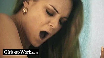 Tiffany Leiddi Seduces Ricky In The Bathroom