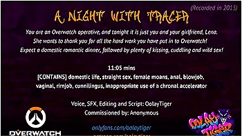 [overwatch] A Night With Tracer Erotic Audio Play By Oolay-tiger