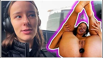 18yo Teen Girl Destroying Ass And Pussy!