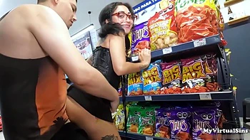 Sweet Hole In Mexican Whore Couldnt Pay For The Beers And Had To Pay With A Rough Fuck Inside The Store