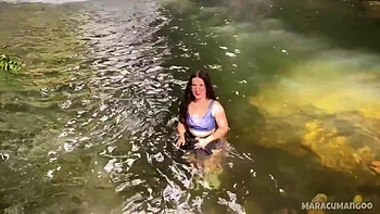 Date In Magical And Distant Place With Adventurer Ends In Outdoor Sex