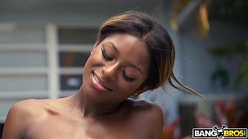 Ebony Lola Gets Stepbro Dick