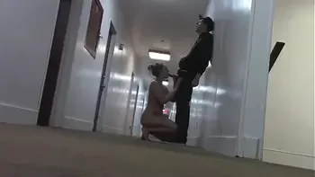 My Vegas Vacation Part 2 - Public BJ, Sex in Hallway & Emotional Fuck