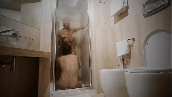 She wanted to feel the big cock of her one night stand in the shower again