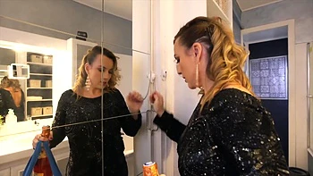 Julie is unleashed in a MHF trio where double penetration is at the center of the pleasure... - Jacquie et Michel TV