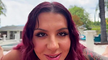 Tattoed Babe Luna Legend Suck And Cowgirl On My Pov