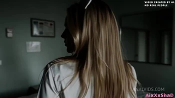 Hot Nurse Came To Take My Tests, But Took My Cock In Her Mouth, Fucked All Her Holes And Cum In Her Pussy [Ai Generated]