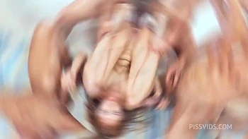 The innocent girl SUSSY SWEET is penetrated by 2 monster cocks