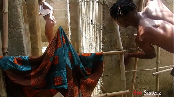 I was having my bath in my step grandma's local bathroom, my neighbor watched came to watch my nakedness, we fucked when i caught him