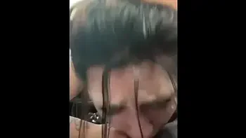 Trained  Throat Slut Obeys Her Master and Takes his cum