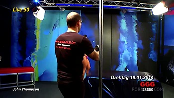 Ggg John Thompson - Backstage At The Gangbang With Sexy Susi