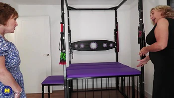 Submissive Mature Lady Kugar Lush Gets Dominated by Busty Mistress Camilla