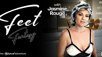 Hot Milf Jasmine Rouge Shows Her Beautiful Feet