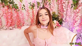 Pink Room Ep.14: 18 Year Old Ass Eating Cutie Della Cate Gets Throatfucked & Creampied