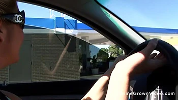 Picking Her Up For Girl-On-Girl - Cassie Courtland & Marley Moore