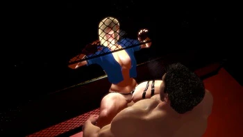 Cammy Sex Cage Fight - Street Fighter Parody