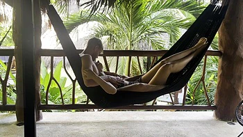 on commence dans le hamac on fini au lit