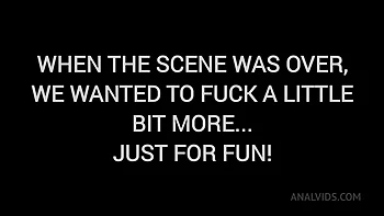 [Behind The Scenes/2nd Cam Angle] Sex For Fun After Shoot! Vitoria