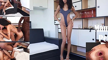 1.90m Japanese-Brazilian Ob Honey Fucked By 3 Horny Huge Dicks