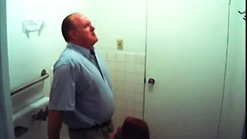 Cum guzzling cock sucking office slut gets on her knees