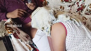 Tamil Stepmom Sucks Son's Cock - Homemade Blowjob