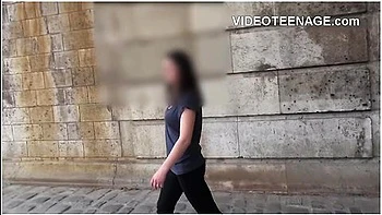 Big Tits Brunette First Porn Casting