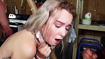 Lexi Lore In Bondage Gives Blowjobs Fucked Ass & Cunt Gets Ass & Tits Flogged In A Threesome With A Cum Shot (dsc1-1)