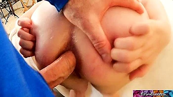 Stepsister Doesnt Want To Get Pregnant So Stepbro Fucks Her Ass