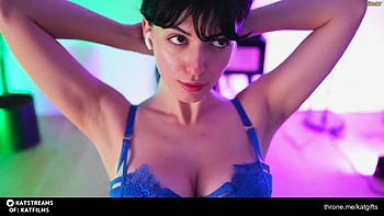 Hot busty brunette 2: Amateur, Eporner  Masturbation Porn