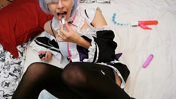 Rem Cosplay: Blowjob, Amateur  Xnxx Porn