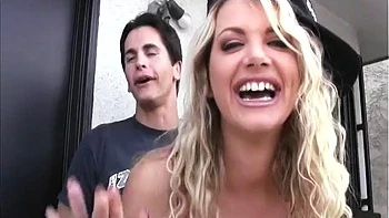 Fantastic blonde babe gets fucked in her wet snatch