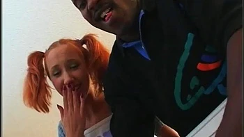 Teen babysitter gets herself a black cock