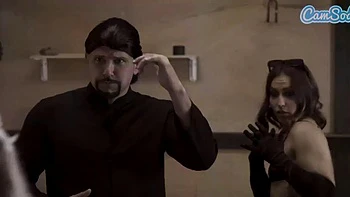 Camsoda - Bizarre rough sex fuck trio with fake chick