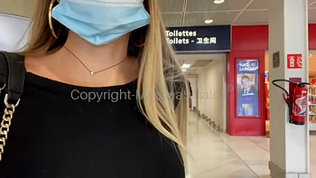 Maeva Takes A Strangers Cock At The Airport