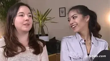 After Some Wine, Leah and Kim are Ready to experiment