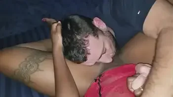 White boy eating black pussy
