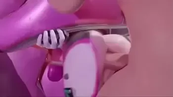 D.va gets stuck in mech and gets fucked