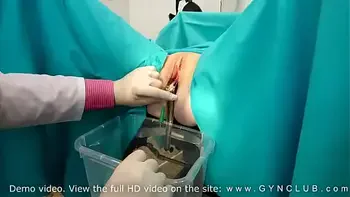Amazing gyno exam