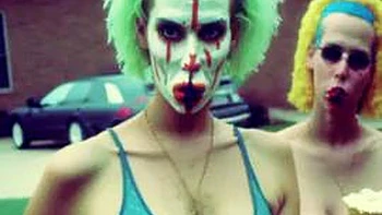 Threesome with Busty Babe: Blowjob, Cowgirl  Amateur Porn