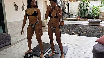 Brianna  Alexa Sexy Workout Youll Want on Repea by aronalexa: Amateur, Latina  Exercise Porn