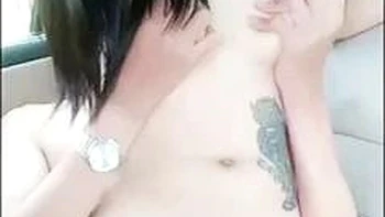 Thai in car: Cowgirl, Missonary  Amateur Porn