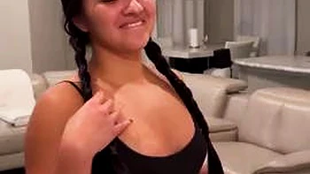 Sucking Pizza Delivery Guy And Rides Cock