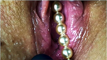 Horny Milf Masturbates And Takes A Huge Creampie In Bracli Thong With A Butt Plug